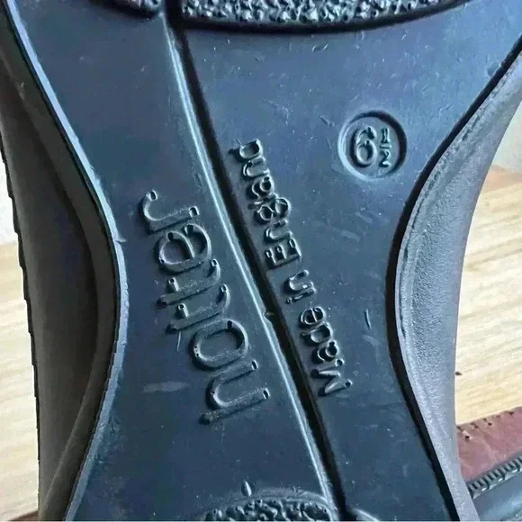 Hotter Mary Jane Shoes Brown Womens 8.5 Leather Comfort Classic Sophisticated - Picture 13 of 15